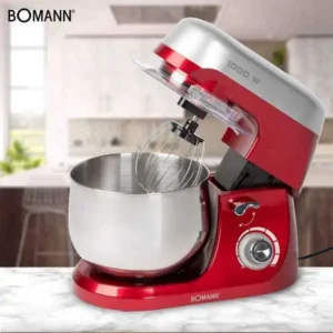 Robot-de-cuisine-BOMANN-5Litres-rouge-KM6009CB