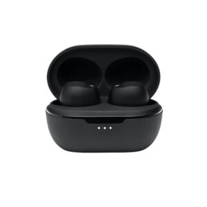 Écouteurs intra-auriculaires Bluetooth sans fil avec étui de recharge Noir