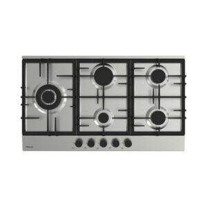 Plaque de cuisson FOCUS 5 feux 86 cm Fonte Inox F.4789X