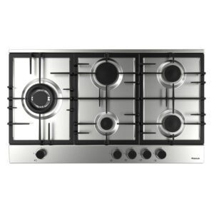 Plaque de Cuisson FOCUS 5 Feux 90 Cm Inox F.40789XS