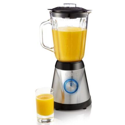﻿Blender PRINCESS 1.5 L 800 W Bol en verre Inox / Noir 212023