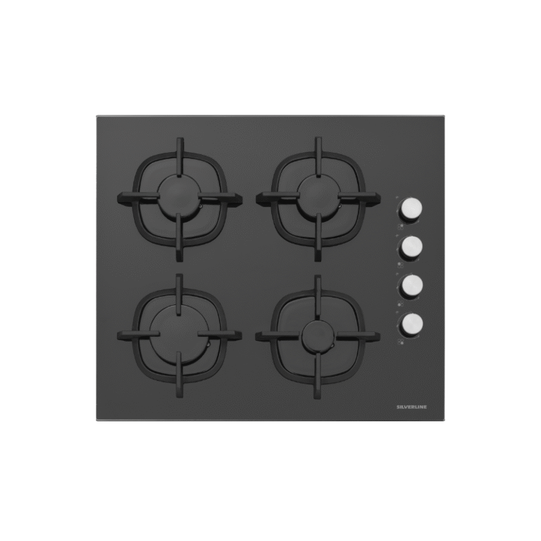 Plaque de cuisson SILVERLINE 4 Feux Vitro Noir CS 5343 B01