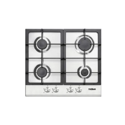 Plaque de cuisson PREMIUM en Fonte 4 Feux Inox-AP641.XS03