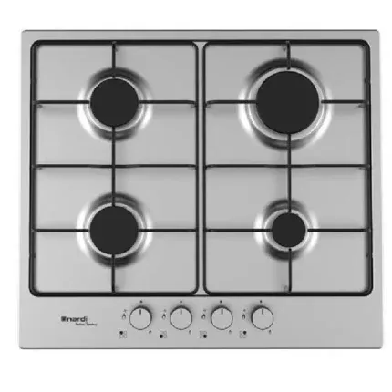 Plaque de cuisson Nardi en fonte 4 Feux Inox VH44AVX.T001
