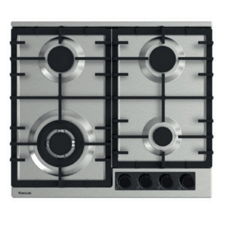 Plaque de Cuisson FOCUS 4 Feux 60 Cm Inox F.4002XS