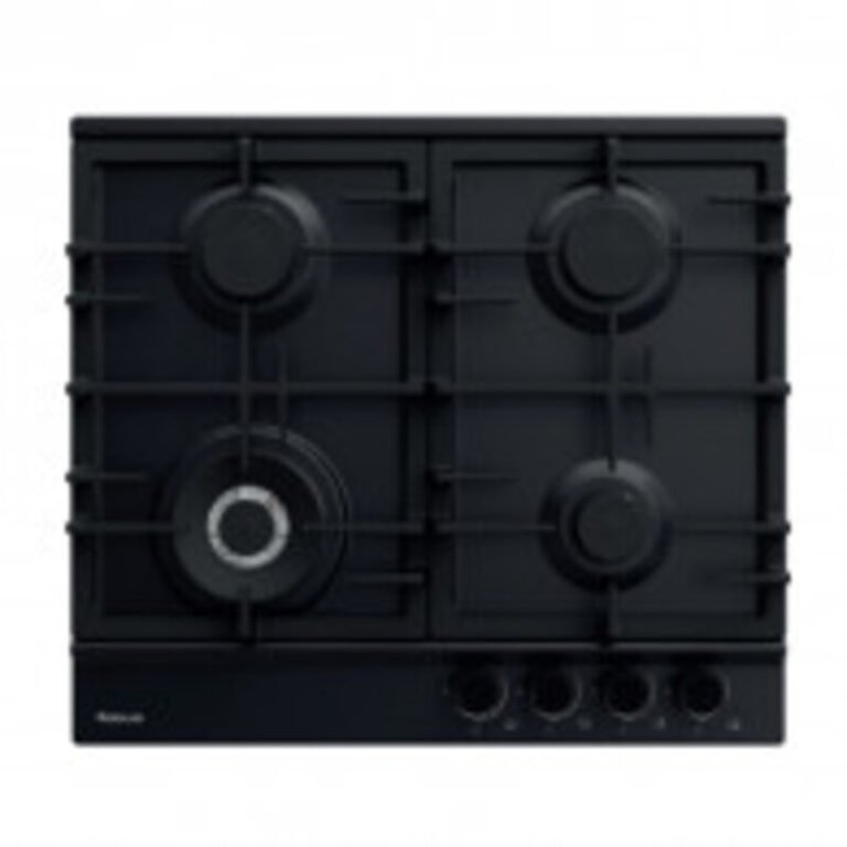 Plaque de cuisson FOCUS 4 feux 60 cm Noir- F.4008BS