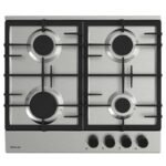 Plaque de cuisson FOCUS 4 Feux en fonte Inox F.408X