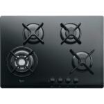 Plaque de cuisson Whirlpool 4 feux 70cm AKT5000/NB