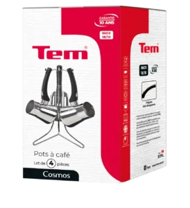 Série de 3 pot de café turc TEM