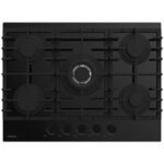 Plaque de cuisson FOCUS 5 Feux 70 cm Vitro Noir F.406B