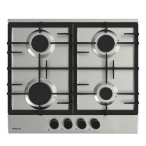 Plaque de cuisson FOCUS 4 Feux en fonte Inox F.408X
