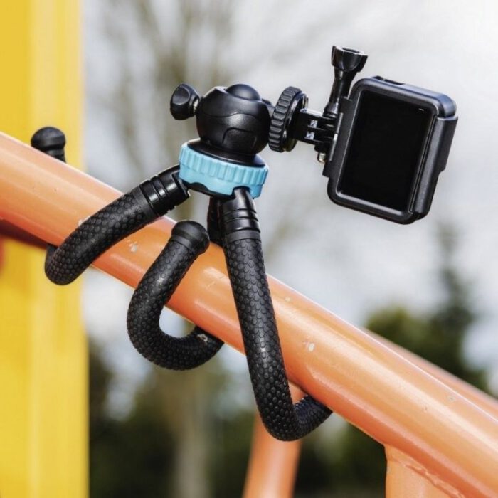 trepied flexpro pour smartphone gopro et appareils photo 27cm hamableu 4