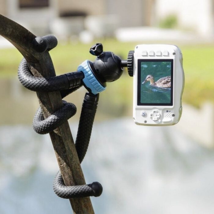 trepied flexpro pour smartphone gopro et appareils photo 27cm hamableu 5