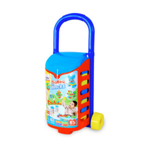 TROLLEY BLOCKS BLEU ROUGE