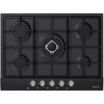 plaque-de-cuisson-focus-f4078BS-5-feux-70-cm-noir
