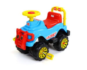 voiture rally bleu