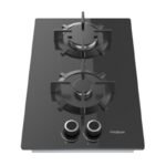 Plaque de cuisson PREMIUM 60Cm 2 Feux Vitre Noir AP32.BS02