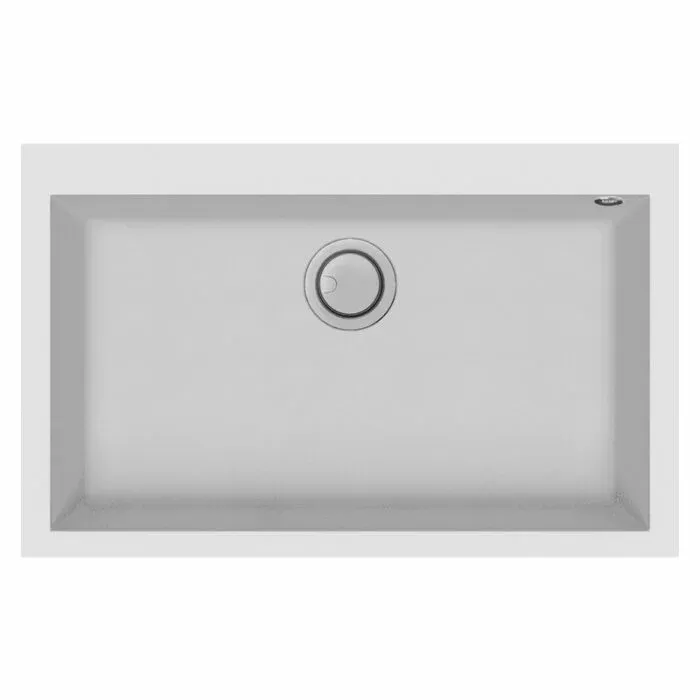 Evier-Graniteck-Focus-QUADRA.80W-Blanc