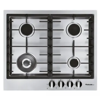 Plaque de cuisson FOCUS 4 Feux Inox- QUADRA.60