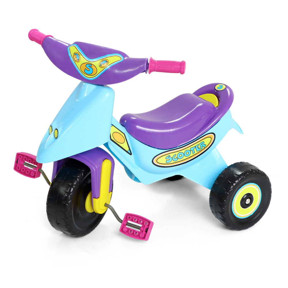 TRICYCLE SCCOTER BLEU CIEL
