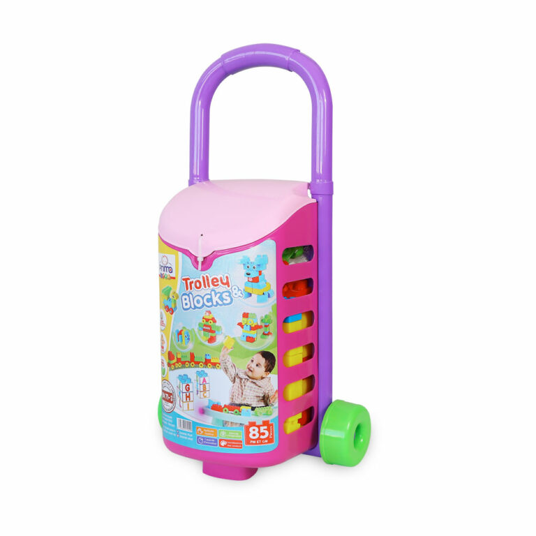 TROLLEY BLOCKS ROSE