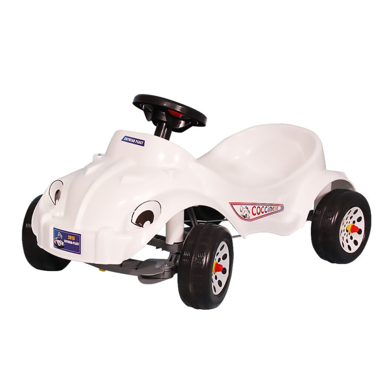 VOITURE COCCINELLE Blanche