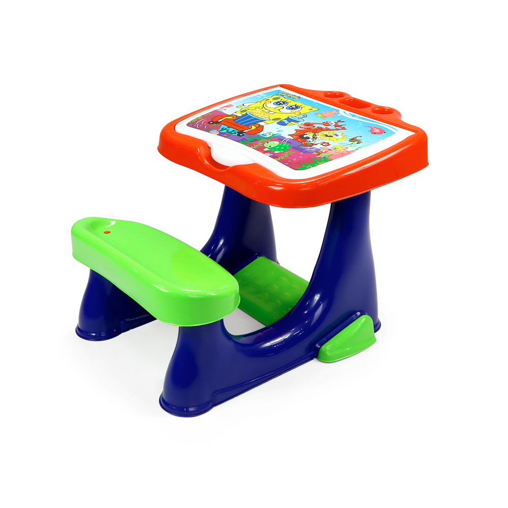 bureau enfant ptit genie spong bob