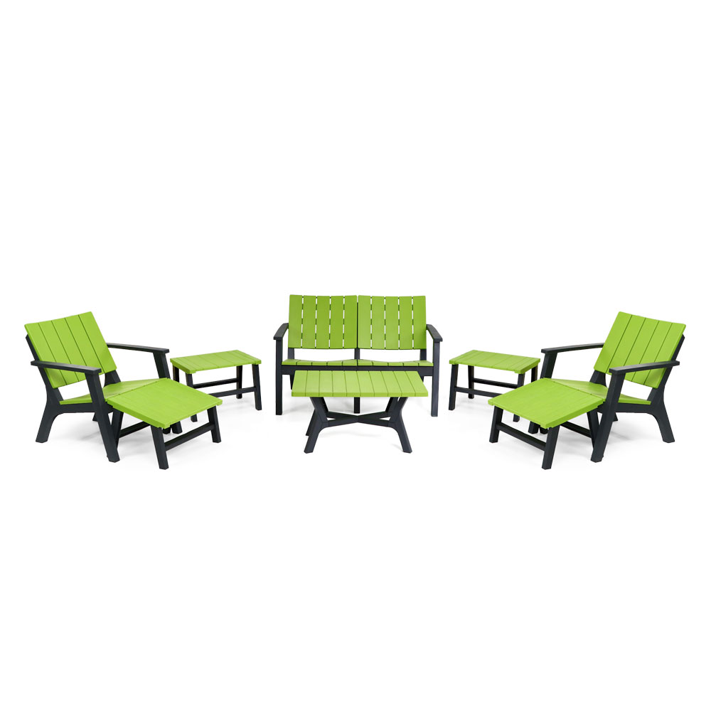 central park 4p CONFORT VERT OLIVE NOIR
