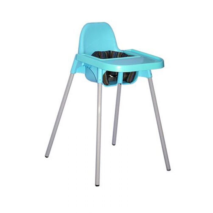 chaise haute prima slim bleu
