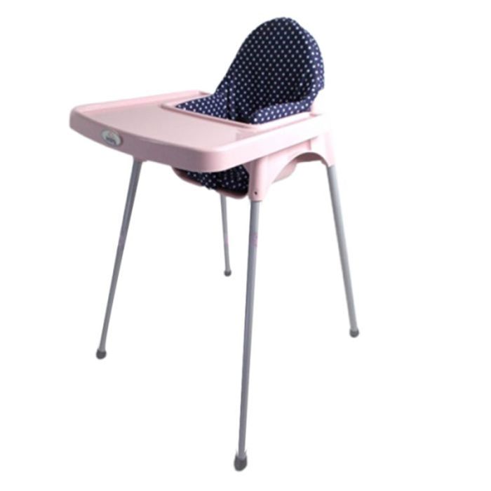 chaise haute prima slim rose