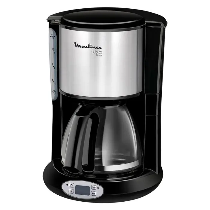 Cafetière à filtre Moulinex 1.25L 1000W FG362810