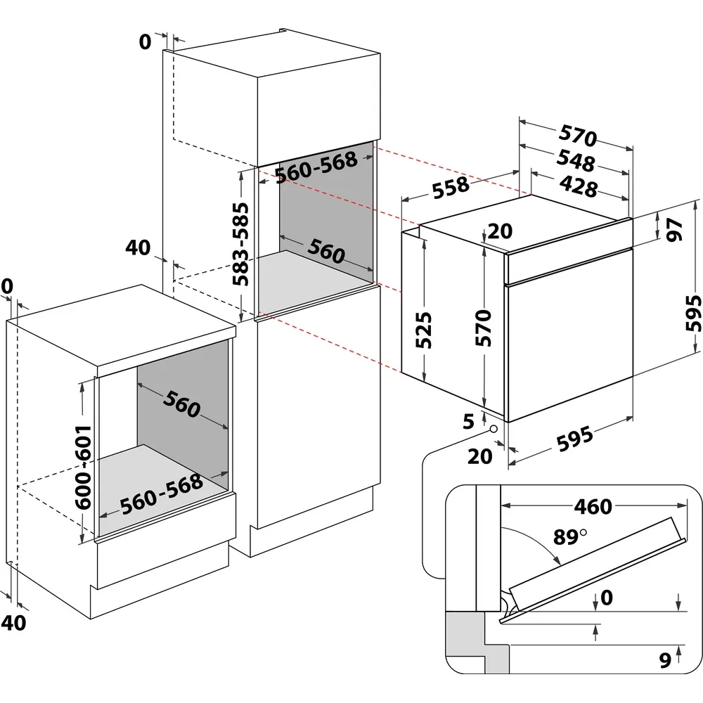 four-encastrable-ARISTON-FA3-530-H-IX-A
