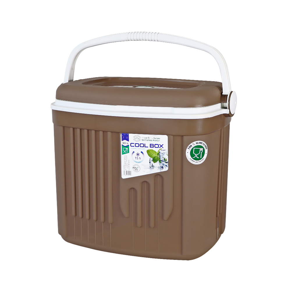glaciere cool box marron