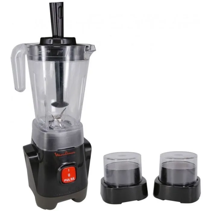 Blender Moulinex + Moulin et hachoir 1.25L 400W LM2428EG