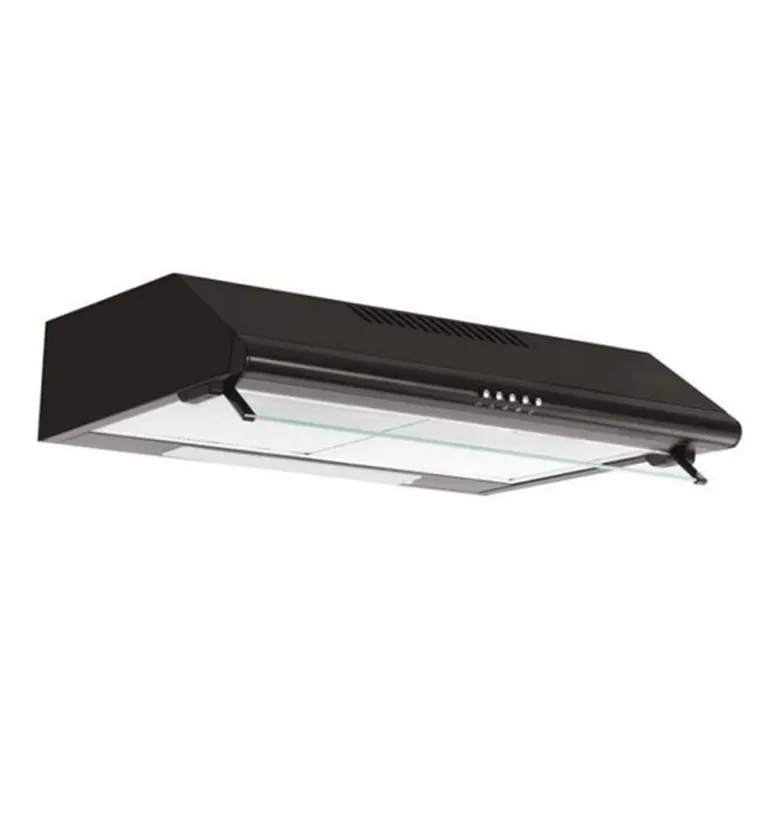 Hotte casquette FRANCO 90 cm Noir Double Moteur FR CL 90B