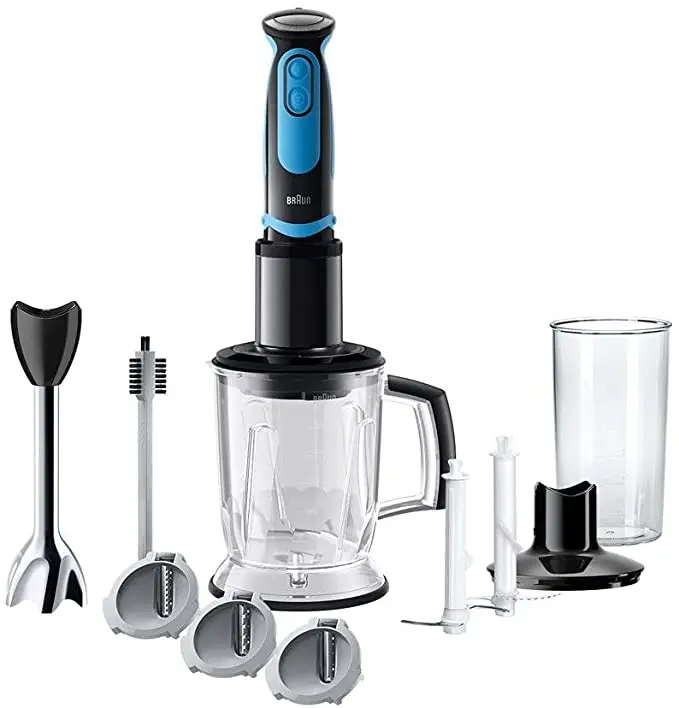 mixeur plongeant braun multiquick 5 125 litres 1000 w noir mq5264 bkbl 5