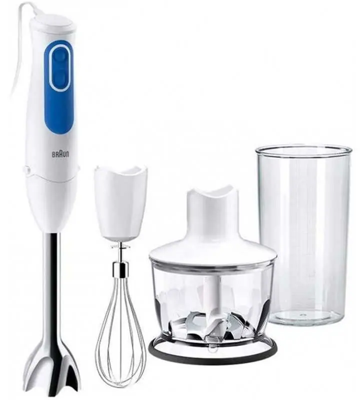mixeur plongeant braun sauce mixeur avec variateur 700 w grisbleu mq3035 4