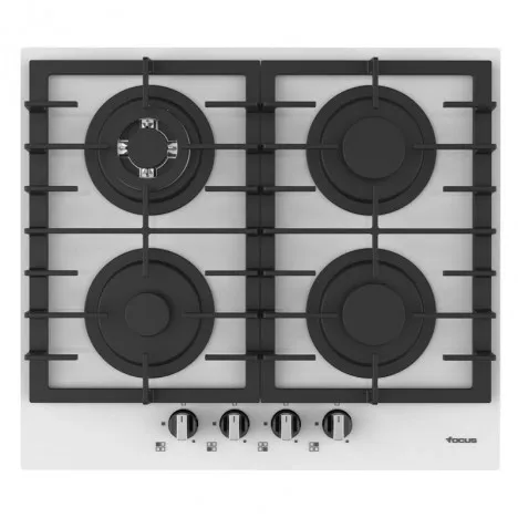 Plaque de cuisson FOCUS en fonte Vitro Blanc F.405W