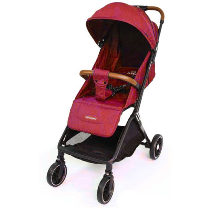 poussette prima auto compact rouge
