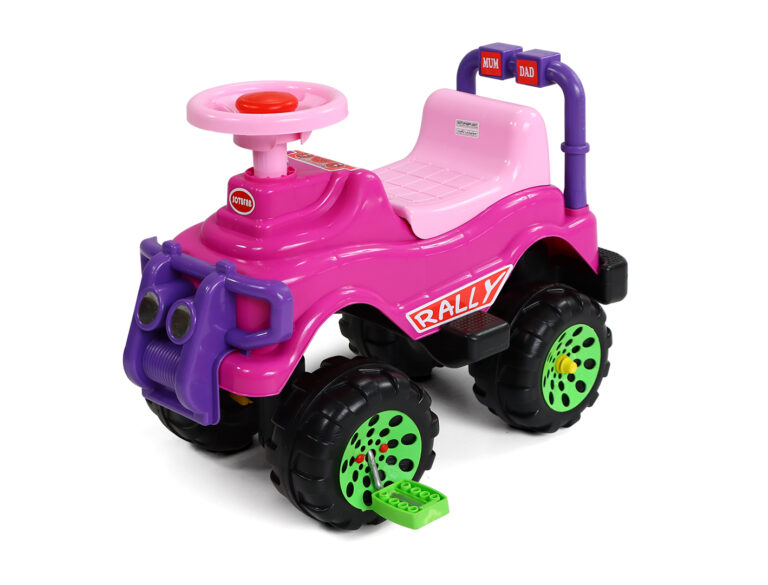voiture rally rose
