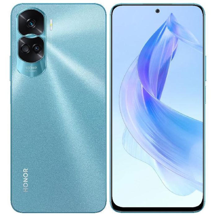 smartphone honor 90 lite bleu