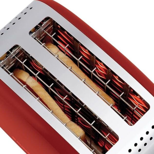 Grille-pain Russell Hobbs Inox/Rouge