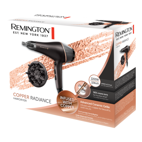 seche cheveux remington copper radiance ac5700 2200w 2