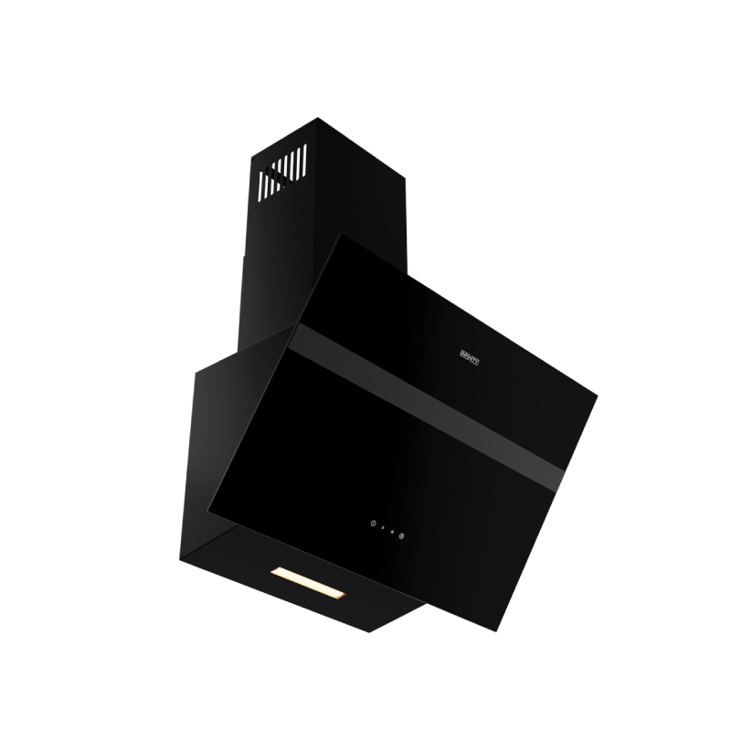 AGW-4016---60-B Hotte design INFINITY 90 cm Verre Noir AGW 4016-90B