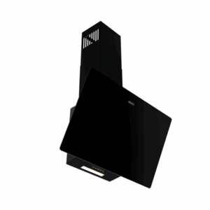 Hotte design INFINITY 60 cm Verre Noir AGW5016-60 B