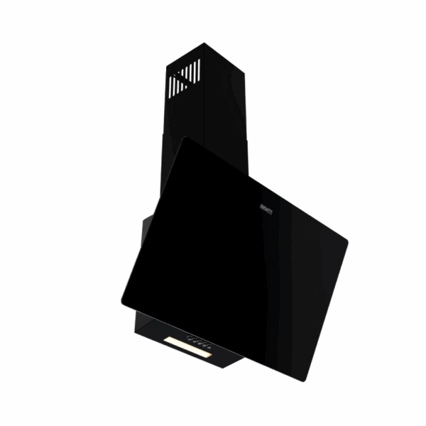 Hotte design INFINITY 60 cm Verre Noir AGW5016-60 B