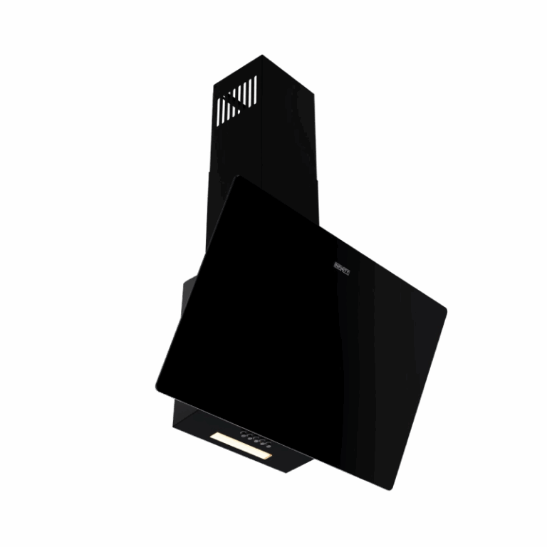 Hotte design INFINITY 60 cm Verre Noir AGW5016-60 B