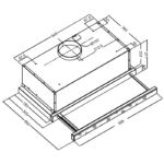 Hotte Tiroir PREMIUM NEYO.60B