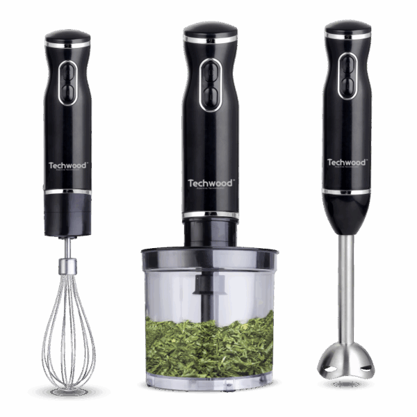 Mixeur Plongeant Techwood 3 en 1 600W