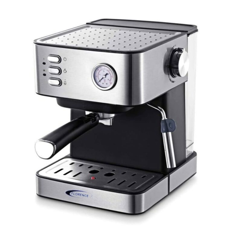Machine à Café Expresso Florence 1200W 15 bars Noir AG-6861